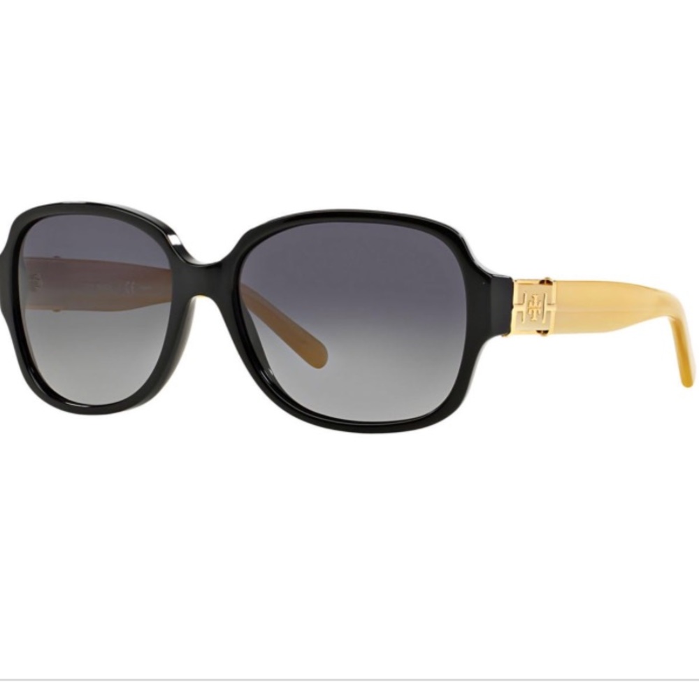 Tory Burch black square glasses with case